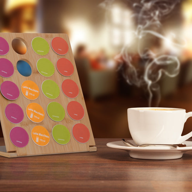 Capsule holder for 20 Dolce Gusto capsules