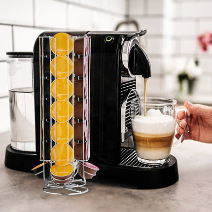Capsule holder for 28 Dolce Gusto capsules