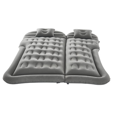Car Air Mattress with Pump, Fits SUV Sedan, Gray