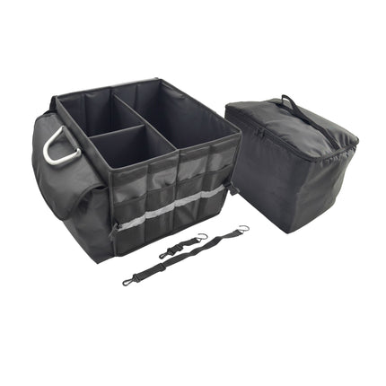Car Boot Organizer with Insulated Cooler Bag