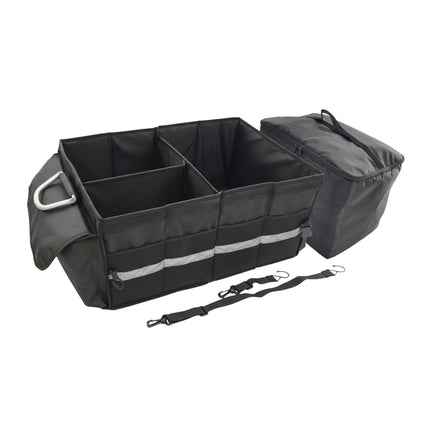 Car Boot Organizer with Insulated Cooler Bag
