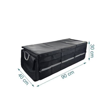 Car Boot Organizer with Insulated Cooler Bag