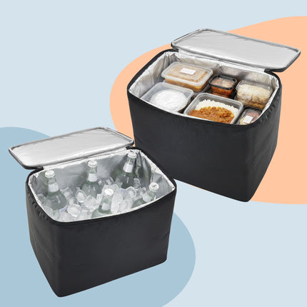 Car Boot Organizer with Insulated Cooler Bag