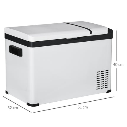 Car cooler 30L - LCD, Dual Voltage, Portable refrigerator