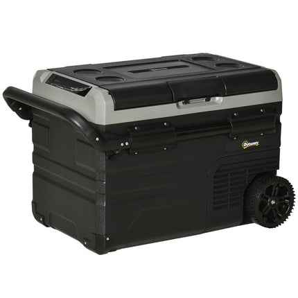 Car cooler 40L, LED, Compressor, Wheels, Dual Voltage