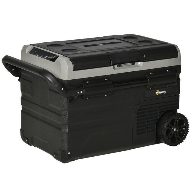 Car cooler 40L, LED, Compressor, Wheels, Dual Voltage
