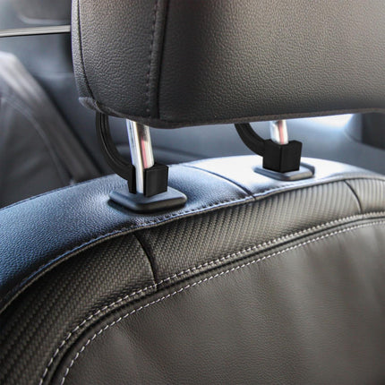 Car Headrest Hangers, 2-Piece Set, Anti-Crease