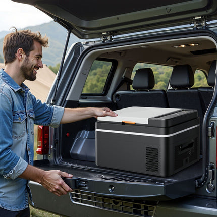 Car Refrigerator Freezer 22L, 12V 24V, App Control