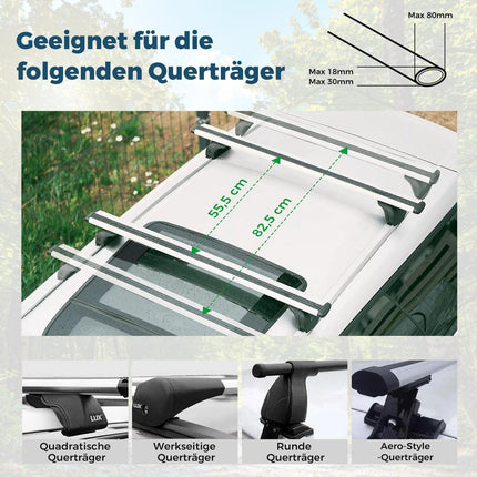Car Roof Box 400L – Lockable, Durable, Aerodynamic