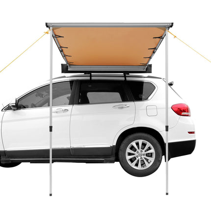 Car Side Awning 6.6 x 8.2 ft, UV50+, PU3000