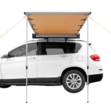 Car Side Awning 6.6 x 8.2 ft, UV50+, PU3000