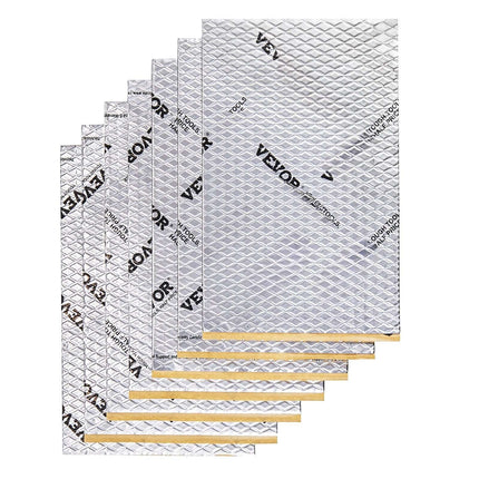 Car Sound Deadening Mat, 80 Mil Butyl, 36 Sq Ft
