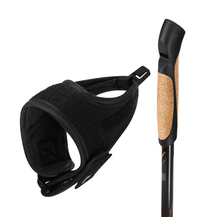 Carbon Fibre Nordic Walking Poles, Adjustable Length