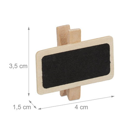 Cardboard clips for labeling