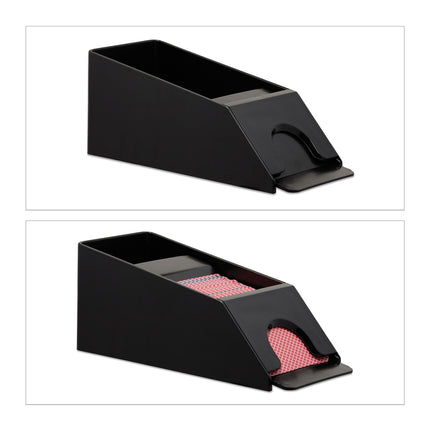 Card holder with 4 decks of cards
