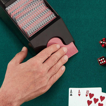 Card holder with 4 decks of cards