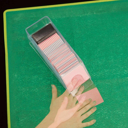Card holder with 6 decks