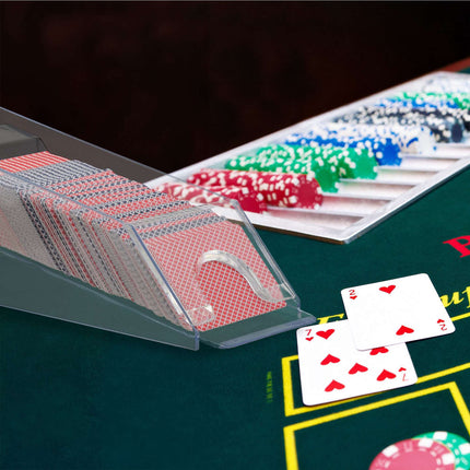 Card holder with 6 decks