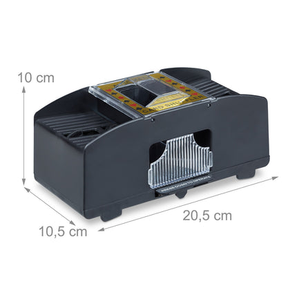 Card shuffler 2 decks