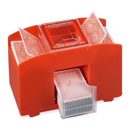 Card shuffler electric 4 decks