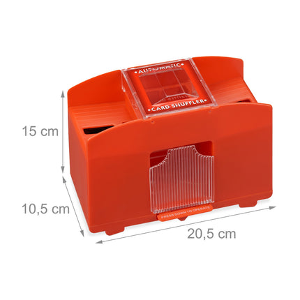 Card shuffler electric 4 decks