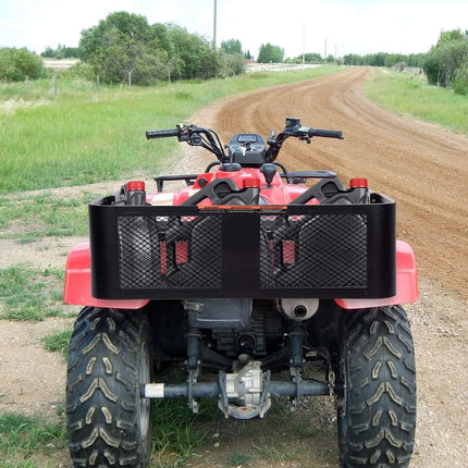 Cargo Basket for ATV/UTV Universal Rear Rack with Mesh Design Rear Storage Basket 104 x 67 x 31.5 cm