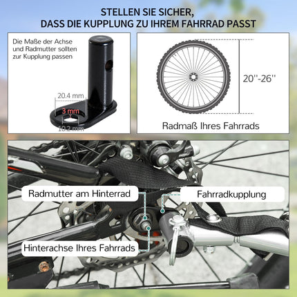 Bicycle cargo trailer - durable design that is easy to attach