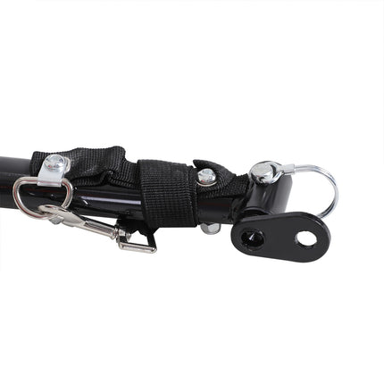 Cargo bike trailer - Transport tool, black and red