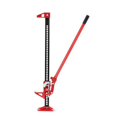 Car jack 3T high lift all-purpose jack off-road pole winch 112 cm rack jack red