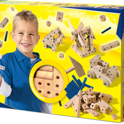 Carpentry Playset for Kids with Tools and Accessories