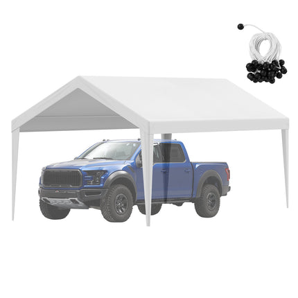 Carport Replacement Canopy Cover 10x20 Ft, Waterproof UV
