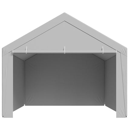 Carport Replacement Canopy Cover 12x20 Ft, Sidewalls