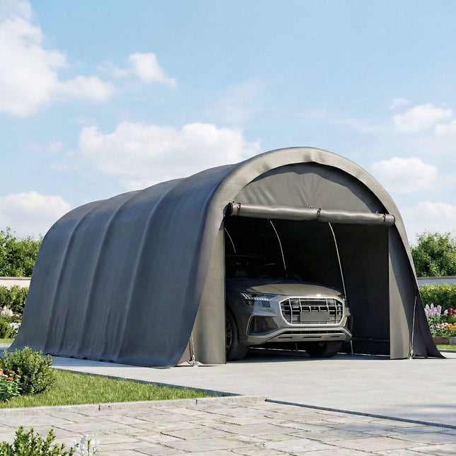 Carport Tent 3x6m Waterproof with Removable Sides