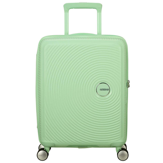 Carry-On Suitcase 55cm, Pastel Green, Hard Shell