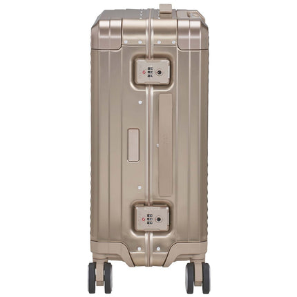 Carry-On Suitcase, Aluminum 55cm, Bronze