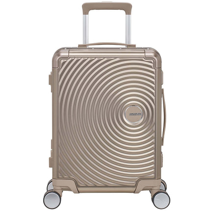 Carry-On Suitcase, Aluminum 55cm, Bronze
