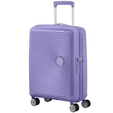 Carry-On Suitcase, Expandable, 55cm, Lavender