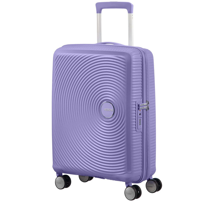 Carry-On Suitcase, Expandable, 55cm, Lavender