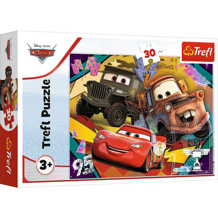 Cars Puzzle, 30 Pieces, Fun for Kids and Family