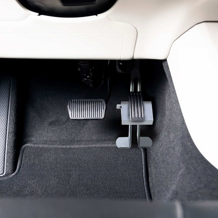 Car with pedal lock