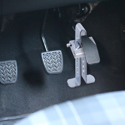 Car with pedal lock
