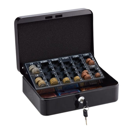 Cash drawer with coin counter