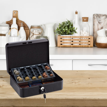 Cash drawer with coin counter