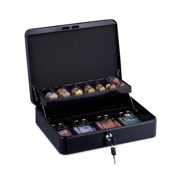 Cash drawer with coin counter