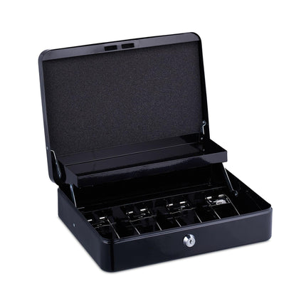 Cash drawer with coin counter