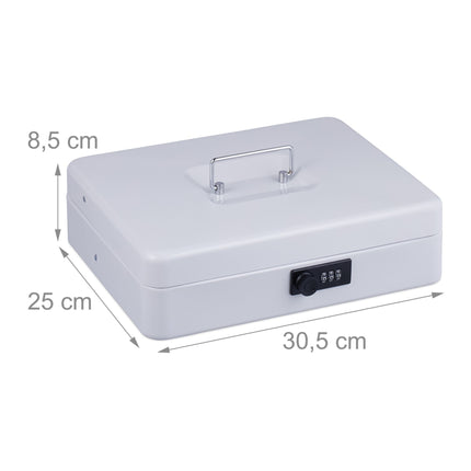 Cash drawer with combination