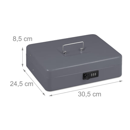 Cash drawer with combination