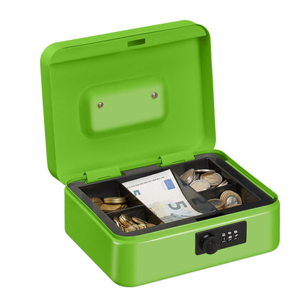Cash drawer with combination lock