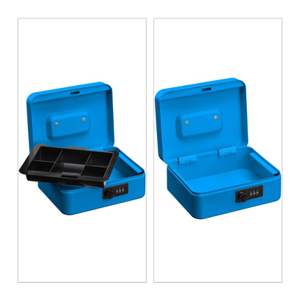 Cash drawer with combination lock