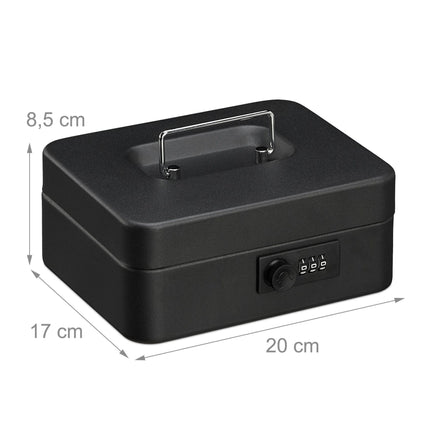 Cash drawer with combination lock